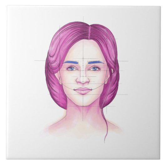 顔2 タイル (正面)