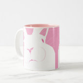 顔2 ツートーンマグカップ (正面左)