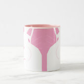 顔2 ツートーンマグカップ (中央)