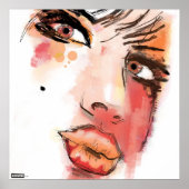 顔2 ポスター (正面)