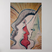 顔2 ポスター (正面)