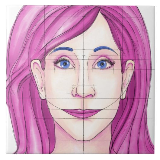 顔31 タイル (正面)