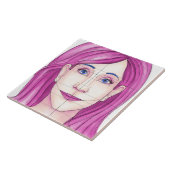 顔31 タイル (側面)