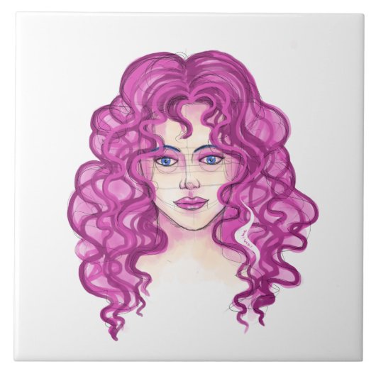 顔7 タイル (正面)