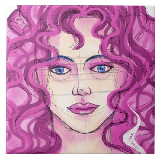 顔7 タイル (正面)