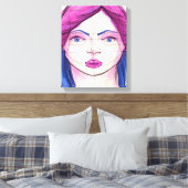 顔9 キャンバスプリント (インサイチュ (寝室))