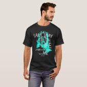 顔・オブ・イエス・ザ・ウェイ真実の人生ヨハネ146驚くべき Tシャツ (正面フル)
