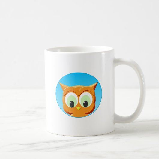 顔 コーヒーマグカップ (右)