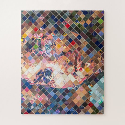 顔 ジグソーパズル (縦)