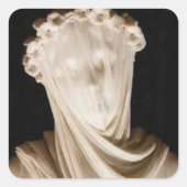 顔 スクエアシール (正面)