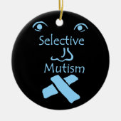 顔 セラミックオーナメント (正面)