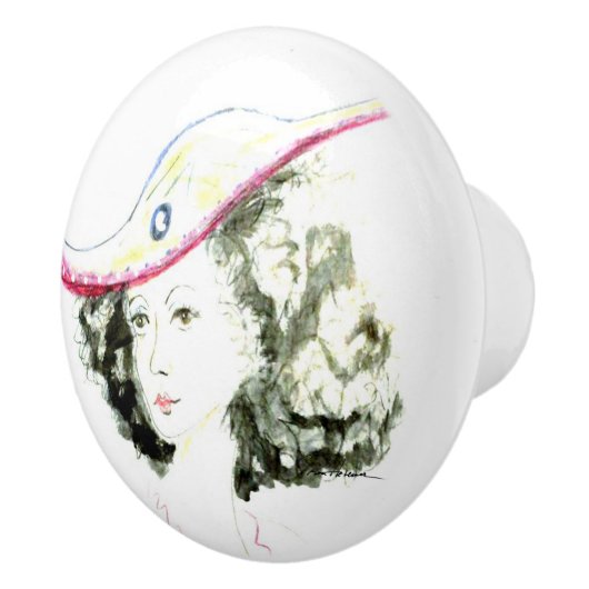 顔 セラミックノブ (右)