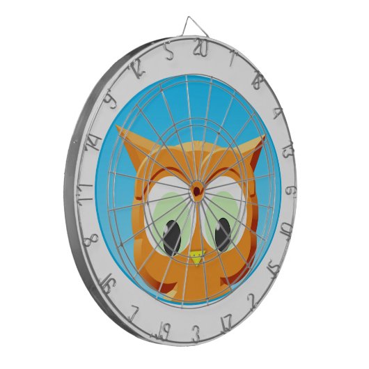 顔 ダーツボード (正面左)