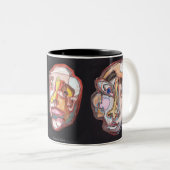 顔 ツートーンマグカップ (正面右)