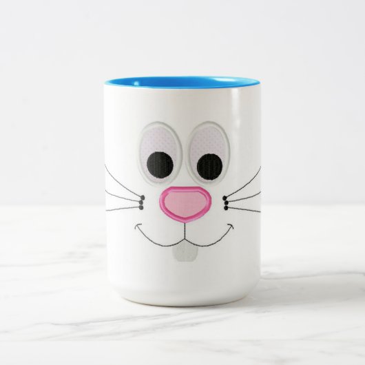 顔 ツートーンマグカップ (中央)