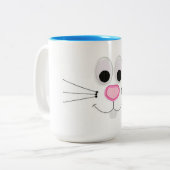 顔 ツートーンマグカップ (正面左)