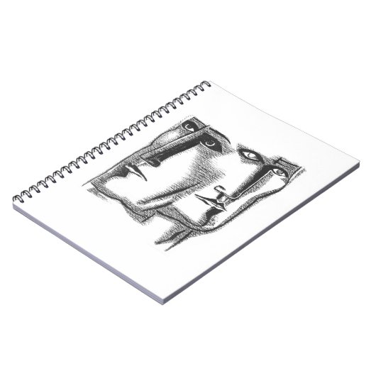 顔 ノートブック (左側)