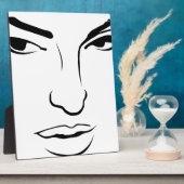 顔 フォトプラーク (側面)