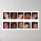 顔 ポスター (正面)