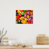 顔 ポスター (キッチン)