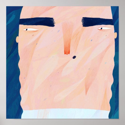 顔 ポスター (正面)