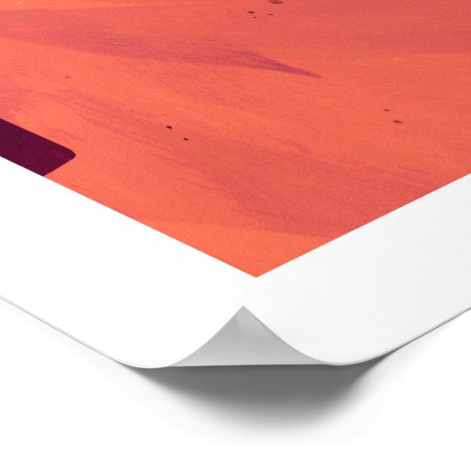 顔 ポスター (角)