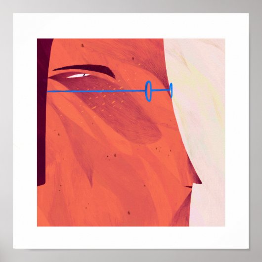 顔 ポスター (正面)