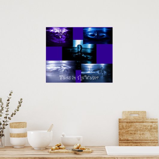 顔 ポスター (キッチン)