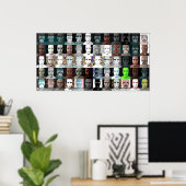 顔 ポスター (ホームオフィス)