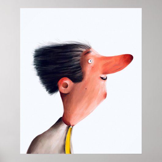 顔 ポスター (正面)