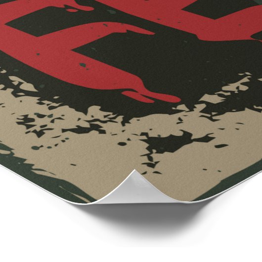 顔 ポスター (角)