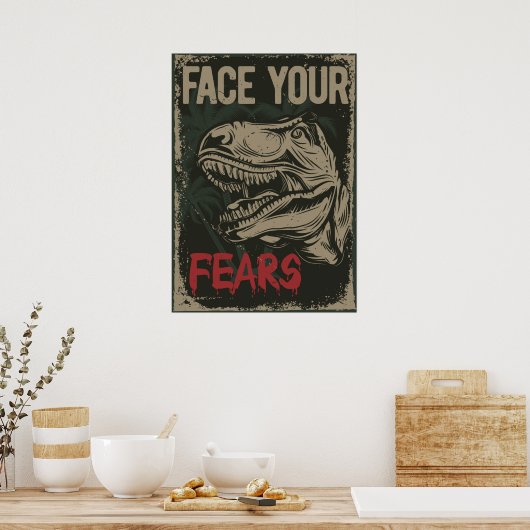 顔 ポスター (キッチン)