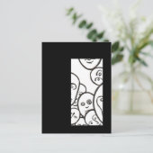 顔 ポストカード (スタンド正面)