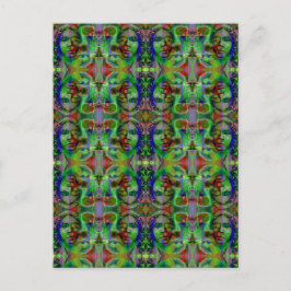 顔 ポストカード