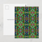 顔 ポストカード (正面/裏面)