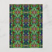 顔 ポストカード (正面)