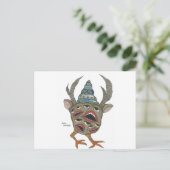 顔 ポストカード (スタンド正面)