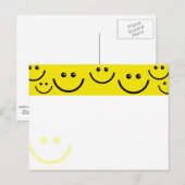 顔 ポストカード (正面/裏面)