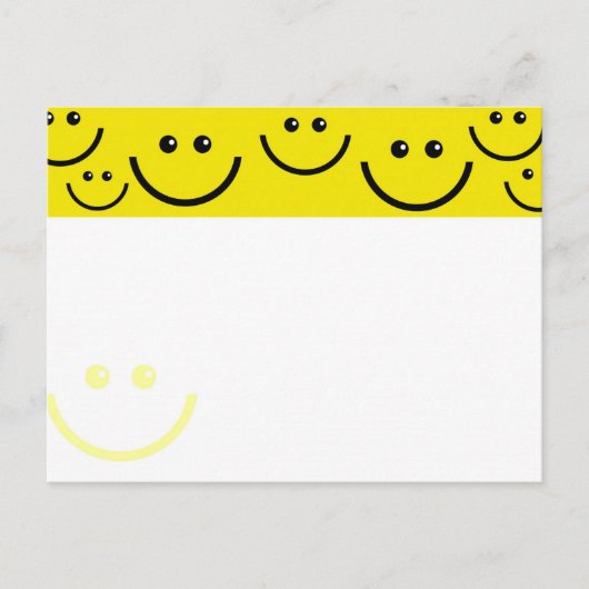 顔 ポストカード (正面)