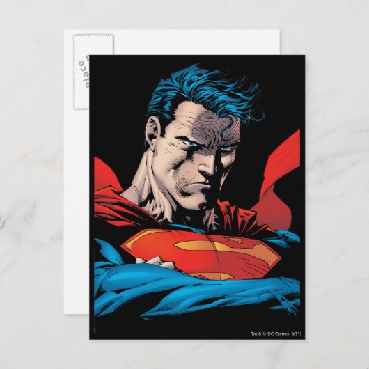 顔 ポストカード (正面/裏面)