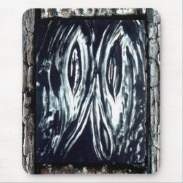 顔 マウスパッド