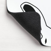 顔 マウスパッド (コーナー)