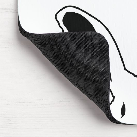 顔 マウスパッド (コーナー)