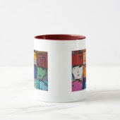 顔 マグカップ (中央)