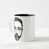 顔(マグ) ツートーンマグカップ (正面左)