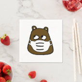 顔・マスクのGroundhog スタンダードカクテルナプキン (インサイチュ)