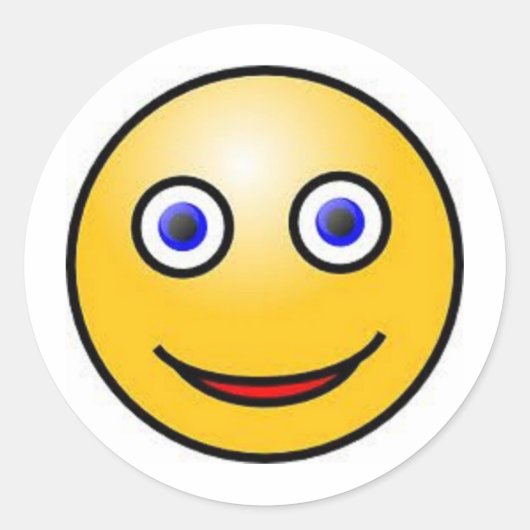 顔 ラウンドシール (正面)