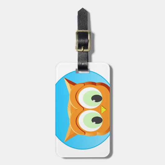 顔 ラゲッジタグ (正面縦)