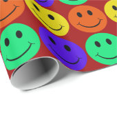 顔 ラッピングペーパー (ロールコーナー)