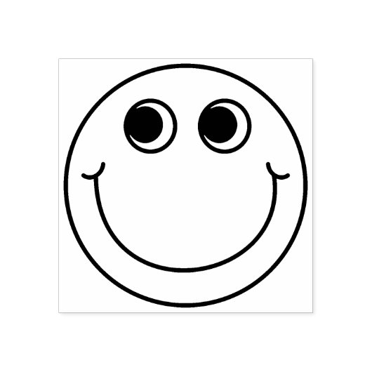 顔 ラバースタンプ (インプリント)